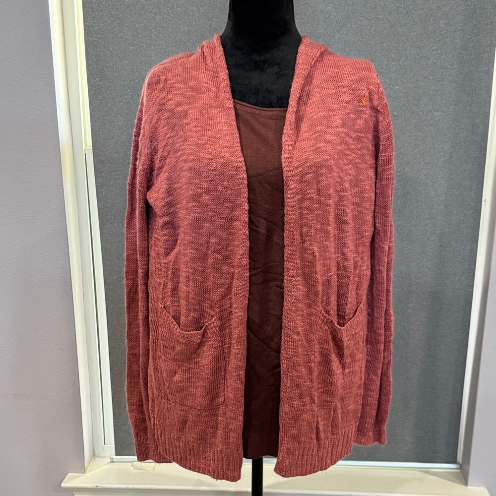 Pink Rose Women's Brick Cardigan Sweater